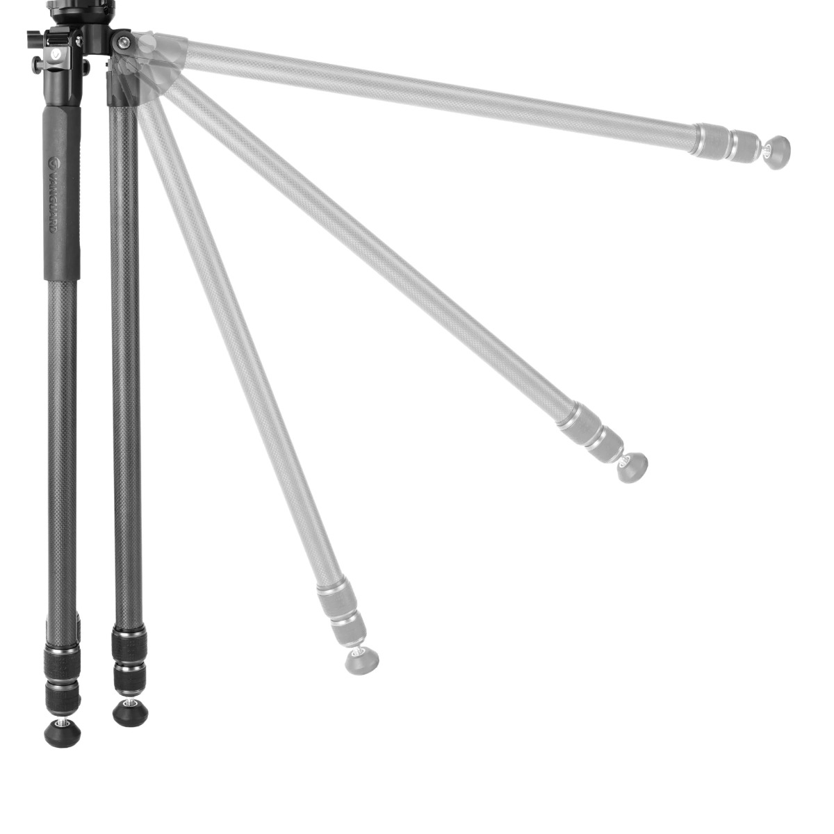 Vanguard Endeavor L 263CPR Carbon Fibre Levelling Shooting Rest With Picatinny Rail Clamp