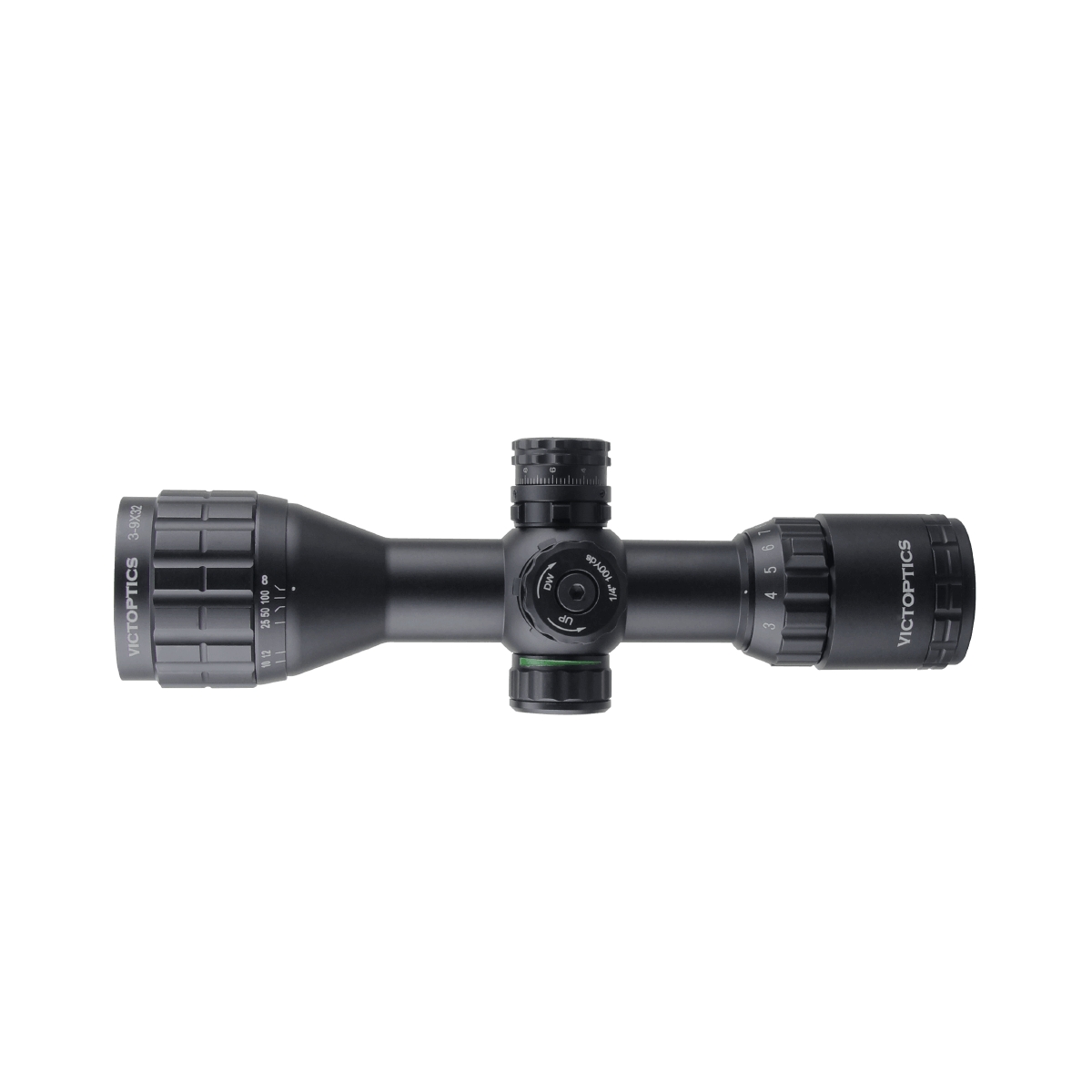 WIN A: Vector Optics Cerato VictOptics C3 Ultra Compact 3-9x32 SFP Mildot AO (3 Yards) 1" Rifle Scope + Weaver Scope Rings