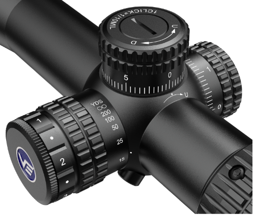 Vector Optics Veyron 6-24x44 Illuminated SFP 0.1 MRAD MVR-V10 Rifle Scope
