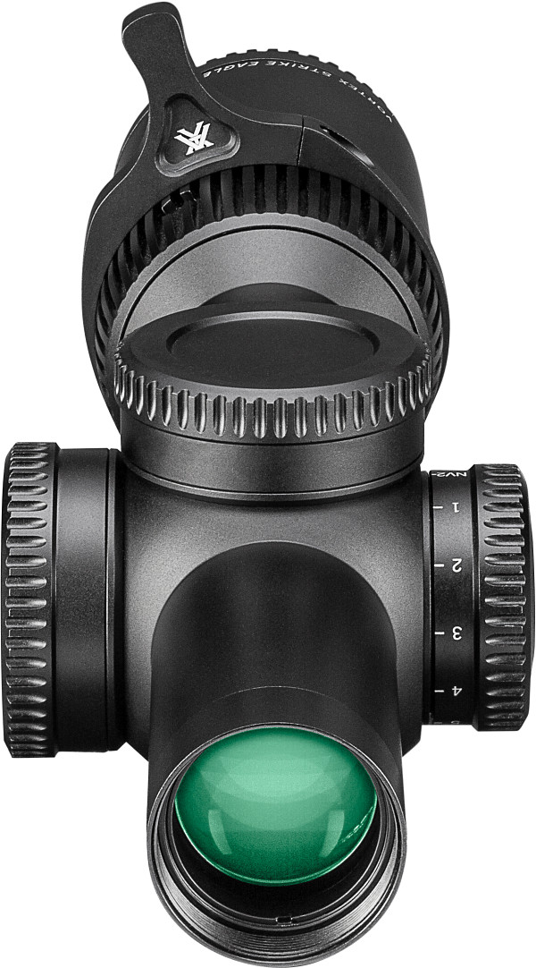 Vortex Strike Eagle 1-8x24 FFP EBR-8 MOA Illuminated Rifle Scope 