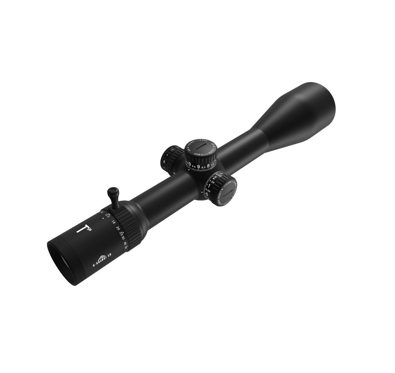  Falcon T50i 5-50x60i SFP ED E-CDi 1/8MOA 34mm Rifle Scope