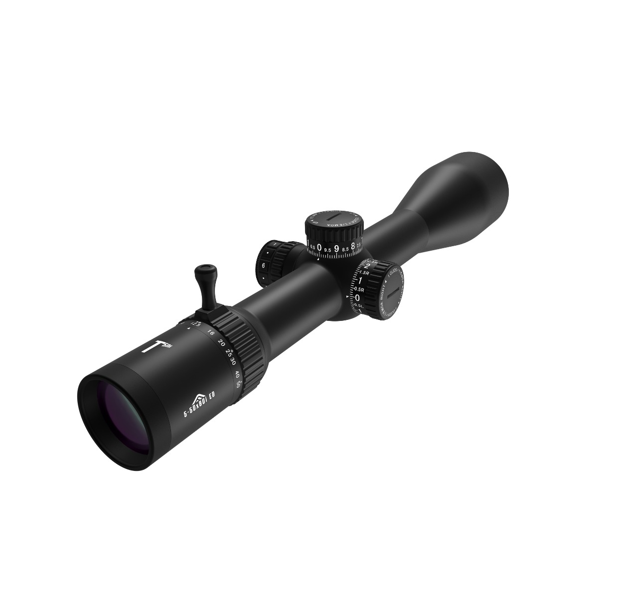  Falcon T50i 5-50x60i SFP ED E-CDi 1/8MOA 34mm Rifle Scope
