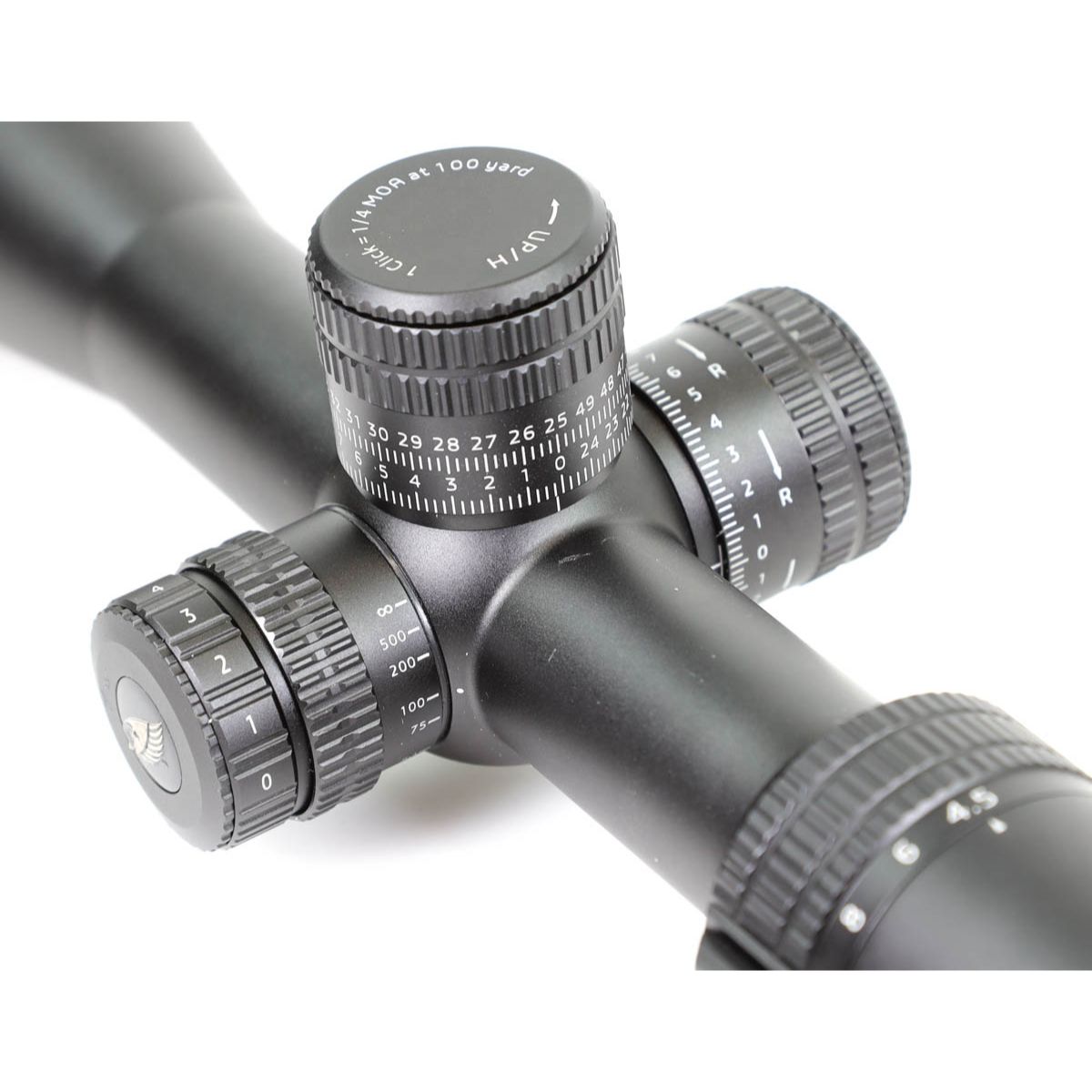 Ex-Demo German Precision Optics SPECTRA 6X 4.5-27X50 Illuminated FFP PLR-I PRO 34MM Zero Stop LT CCW Rifle Scope - EXDEM-0384