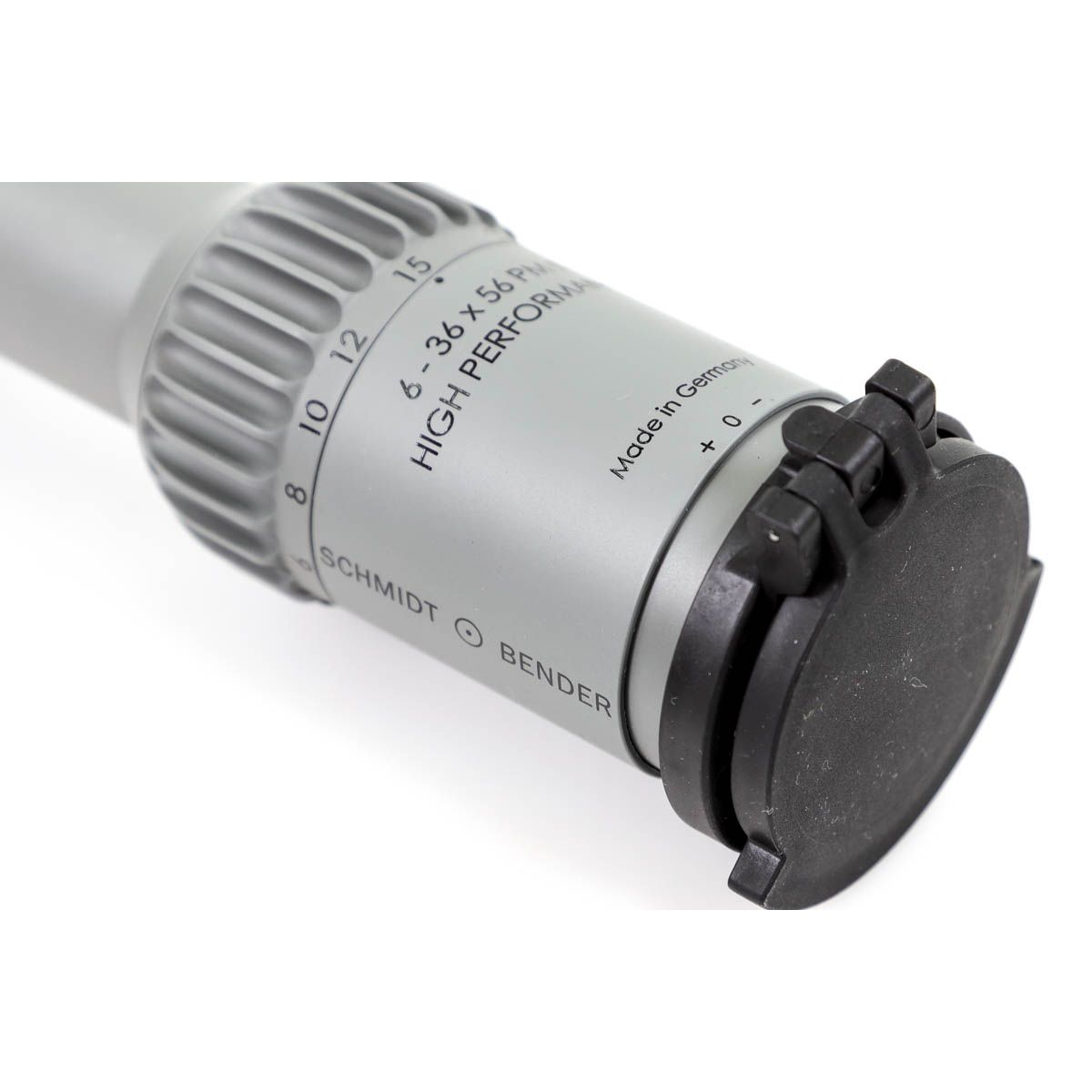 **LIMITED EDITION** Schmidt & Bender 6-36x56 PM II High Performance LPI FFP TR²ID 1cm cw DT35 MTC LT ZC Rifle Scope (RAL 7005)