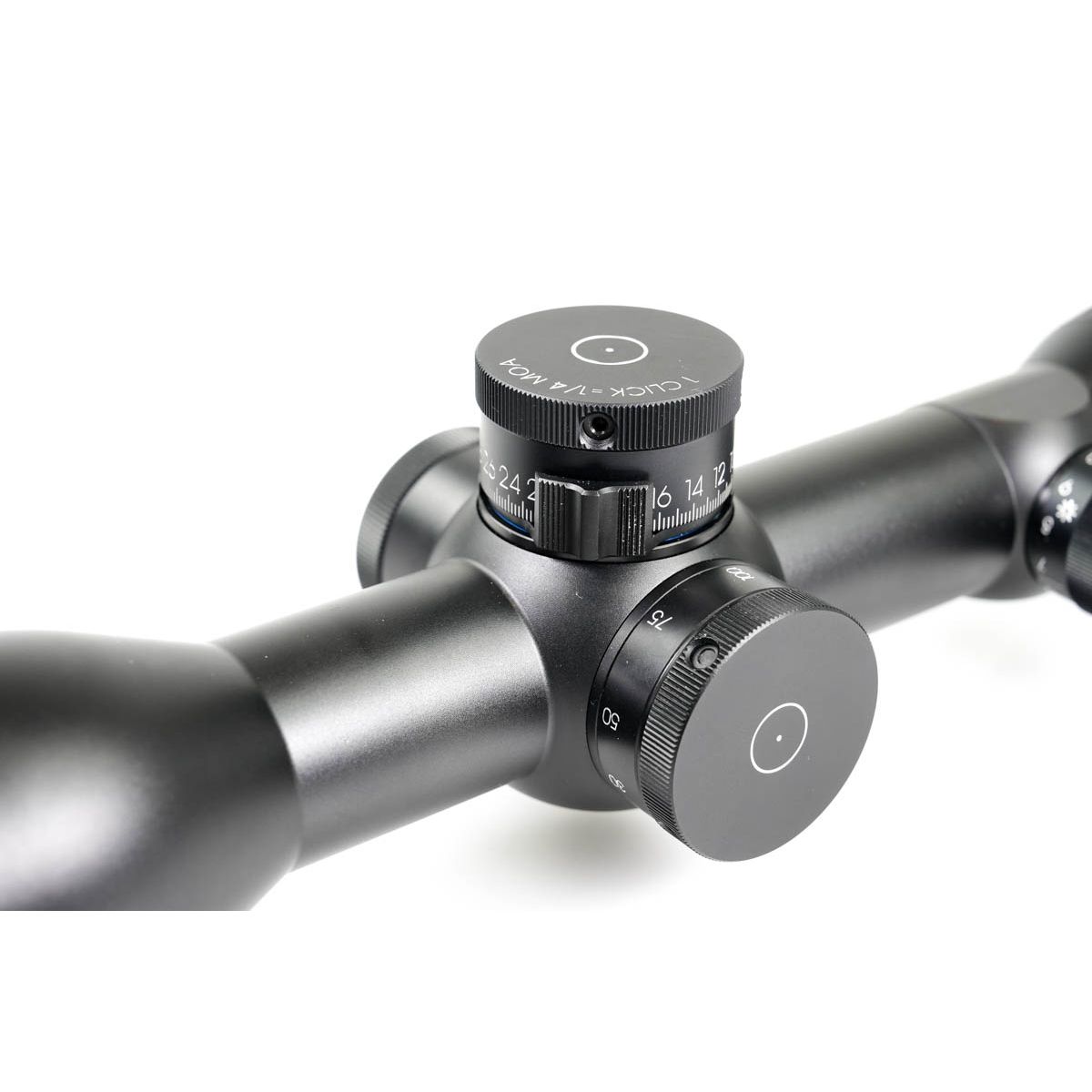 Preowned SOG Schmidt & Bender EXOS 3-21x50 SFP Illuminated LRH-MOA ST II LT 1/4 MOA CCW Rifle Scope - SOG-0024