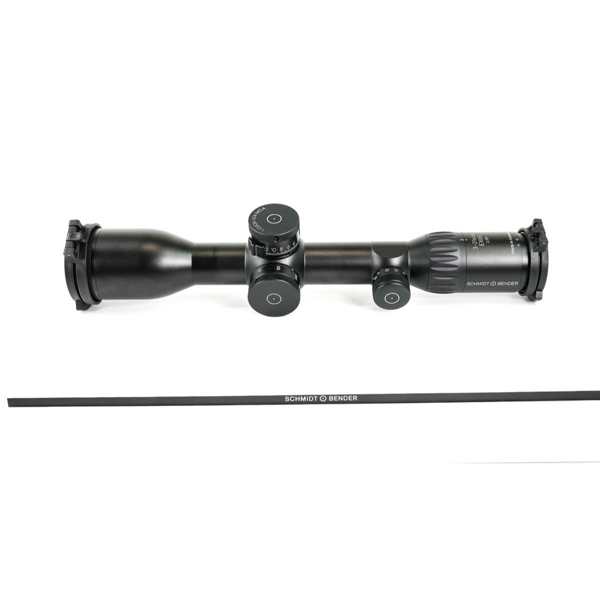 Preowned SOG Schmidt & Bender EXOS 3-21x50 SFP Illuminated LRH-MOA ST II LT 1/4 MOA CCW Rifle Scope - SOG-0024