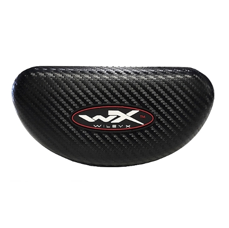 Wiley Black Carbon Look Zipper Case