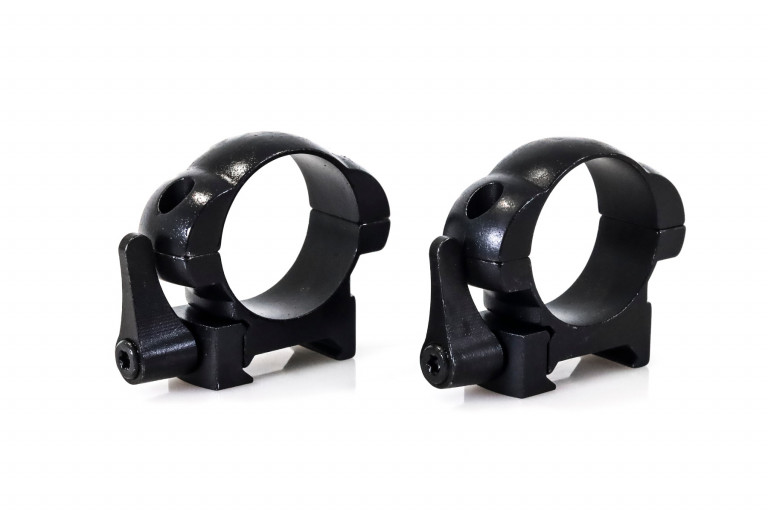 WULF 30mm Low Steel Quick Release Rings
WULF Quick Detach Rings are a durable and versatile quick detachable mounting system.