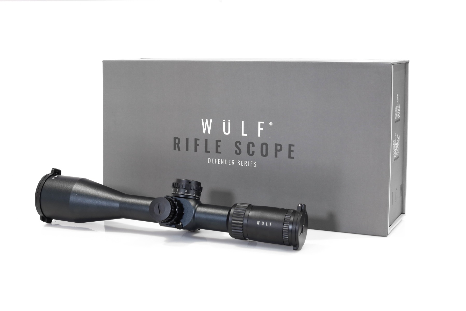 WULF Defender 4.8-26x56 FFP Illuminated W-MIL3 ZTL 0.1 MRAD Rifle Scope 12