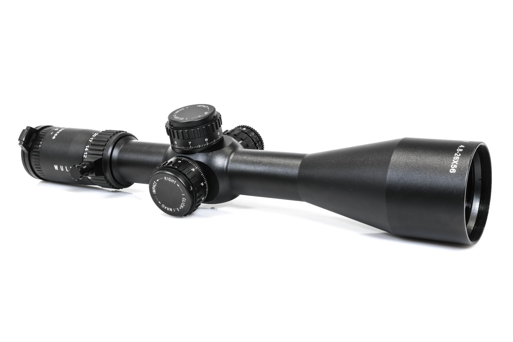 WULF Defender 4.8-26x56 FFP Illuminated W-MIL3 ZTL 0.1 MRAD Rifle Scope 4