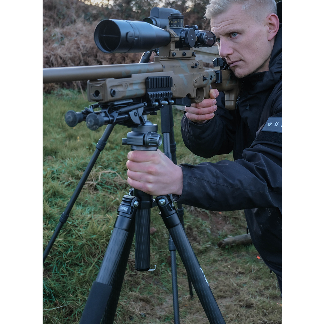 WIN A: WULF RAPTOR Carbon Fibre Tripod Shooting System w/ Ball Head, Gun Clamp and Arca Adapter Kit #165