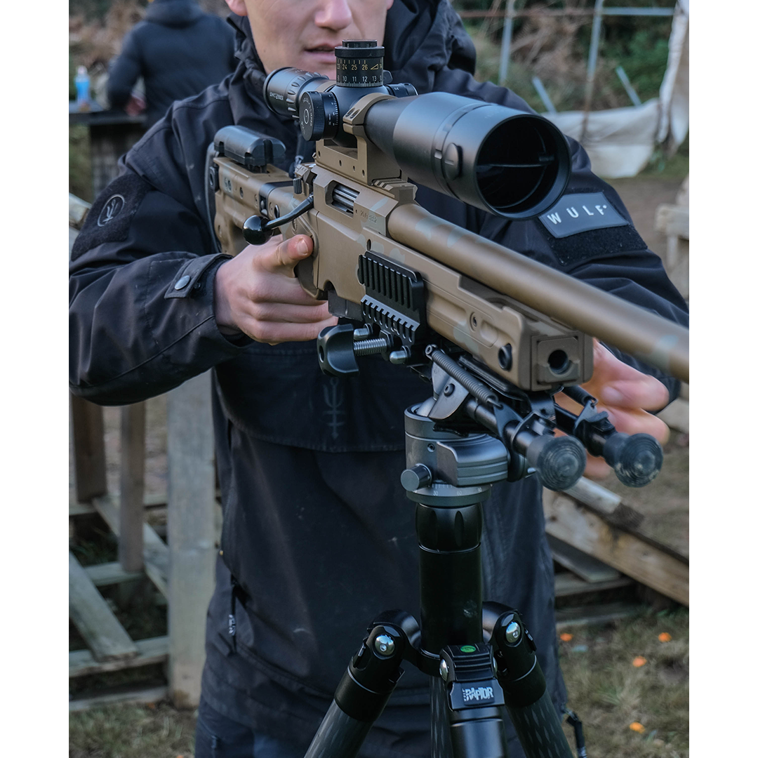 WIN A: WULF RAPTOR Carbon Fibre Tripod Shooting System w/ Ball Head, Gun Clamp and Arca Adapter Kit #165