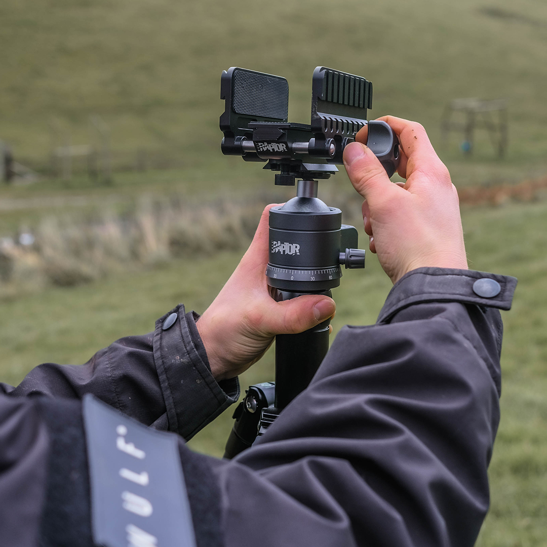 WIN A: *NEW* WULF RAPTOR Carbon Fibre Tripod Shooting System w/ Ball Head, Gun Clamp and Arca Adapter Kit