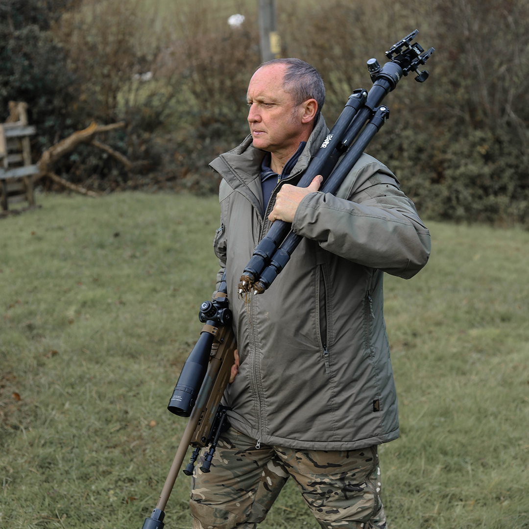 WULF RAPTOR Carbon Fibre Tripod Shooting System w/ Ball Head, Gun Clamp and Arca Adapter Kit