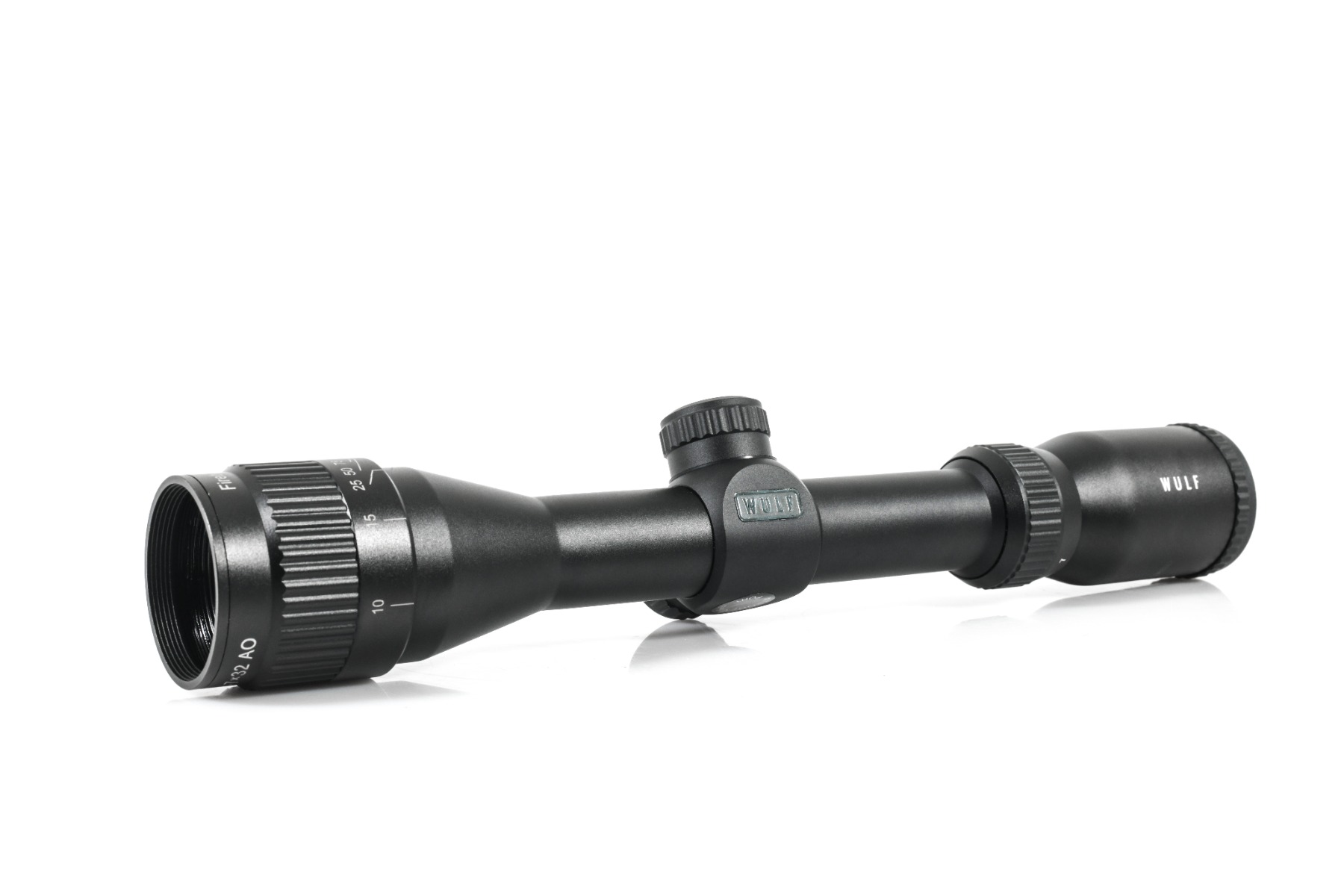 WIN A: WULF Fireball 2-7x32 SFP Adjustable Objective 5 Yards Minimum Half Mil-Dot Reticle 0.1 MRAD Clicks Rifle Scope w/ Dovetail Mounts #243