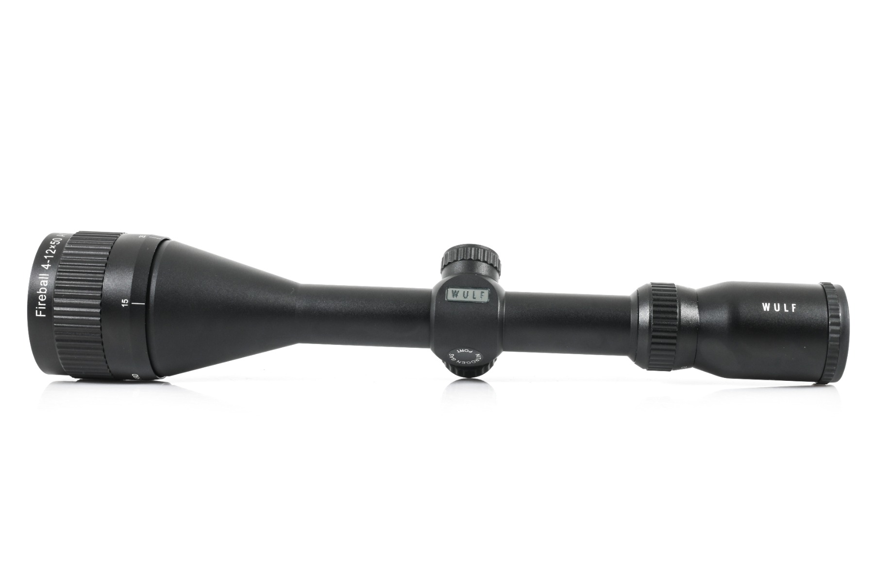 WULF Fireball 4-12x50  Half Mil Dot Rifle Scope