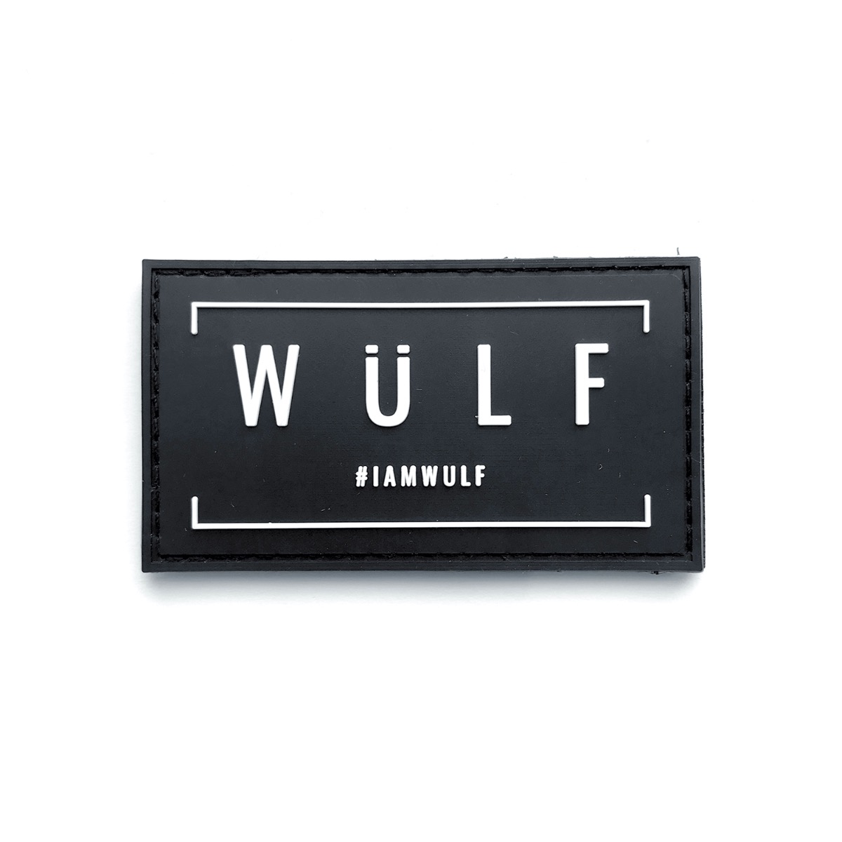 WULF Velcro Patch - Midnight Black