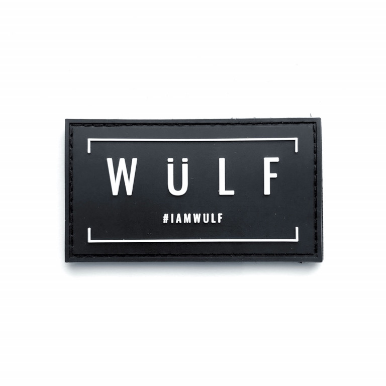 WULF Velcro Patch - Midnight Black