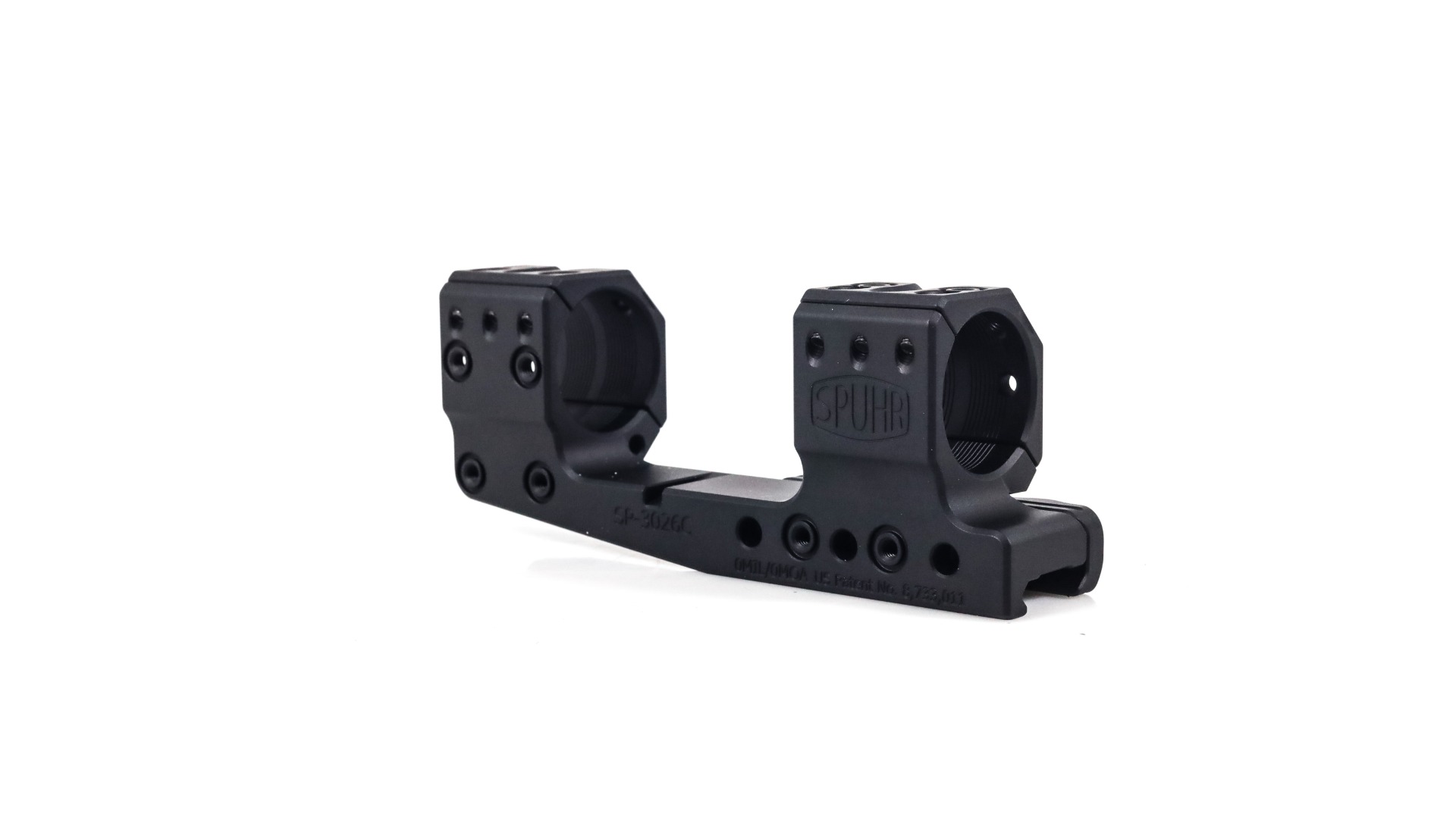 Spuhr ISMS SP-3026C Gen 3 30mm High (32mm) 0 MIL Picatinny Mount 