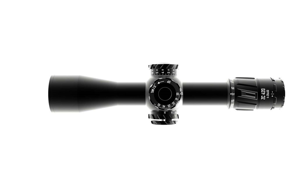 ZCO ZC420 4-20X50 IR FFP Mil/MIL MPCT1 Rifle Scope