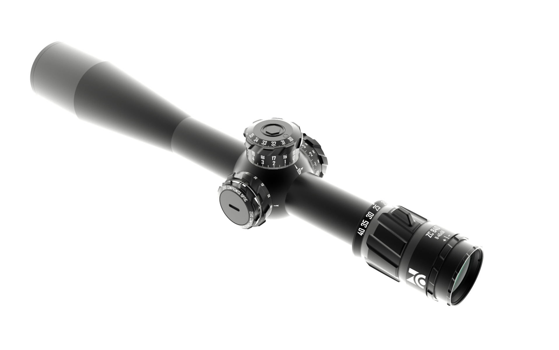 Zero Compromise Optic (ZCO) ZC840x56 FFP 0.125 MOA CCW Rifle Scope
